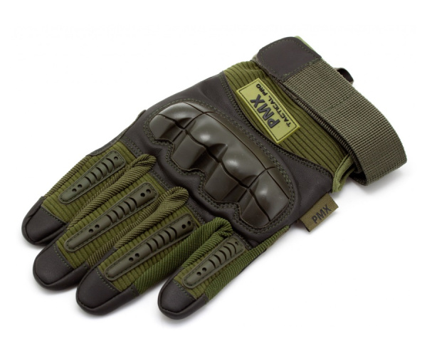 Перчатки тактические PMX Tactical Pro PMX-26 прорезиненный кастет (хаки)