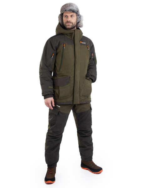 Костюм для охоты PRIDE Магнум V2 зимний -45, хаки| 52-54/170-176