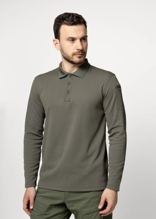 Поло тактическое Сплав Аргон L/S олива|44-46