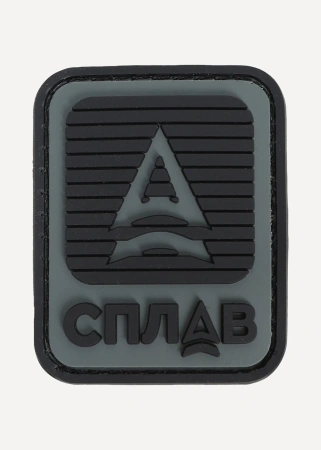 Патч лого Splav 40x50 серый|OneSize