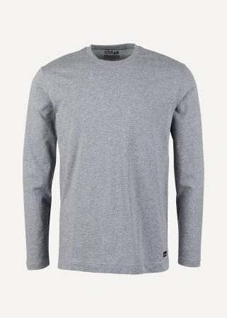 Футболка L/S-2 Сплав меланж cерый|58