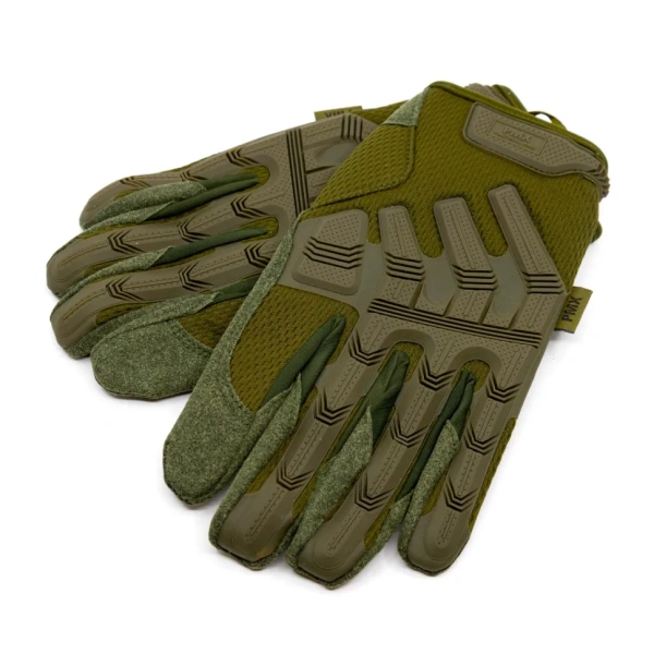 Перчатки тактические PMX Tactical Pro PMX-39 полноразмерные (зеленый)