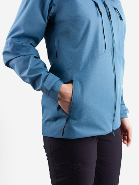 Куртка женская мембранная Мира PAYER стальной голубой
