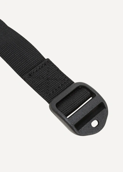 Крепежная стропа 25 мм с трехщелевкой Duraflex 120 см 2 шт черный|OneSize