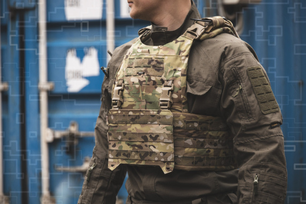Бронежилет Wartech "БАЗА" TV-150-MCN-B