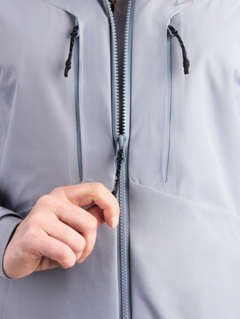 Куртка женская мембранная Мира PAYER светлый графит