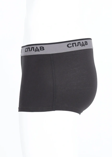 Трусы-боксеры Сплав черные|50