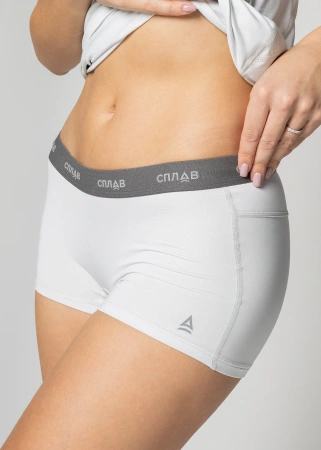 Термобелье женское Сплав Fresh шорты светло-серые|50