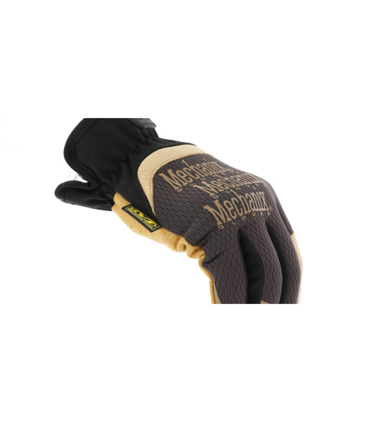 Перчатки MECHANIX Work Leather FastFit Brown