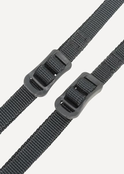 Крепежная стропа 10 мм с трехщелевкой Duraflex 120 см 2 шт серый|OneSize