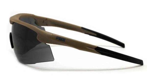 Очки стрелковые PMX Select GT-2020ST Anti-fog Серые 23%