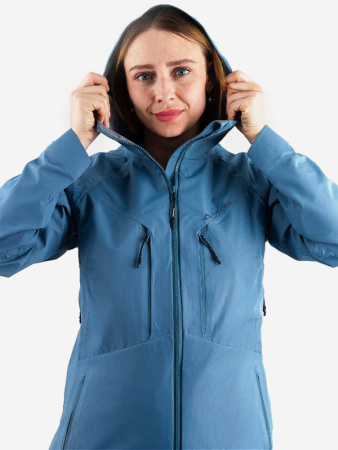 Куртка женская мембранная Мира PAYER стальной голубой